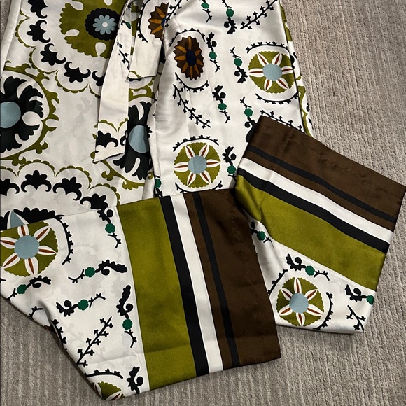 MANGO Printed Wide-Leg Pants – Size Small - Picture 2 of 14